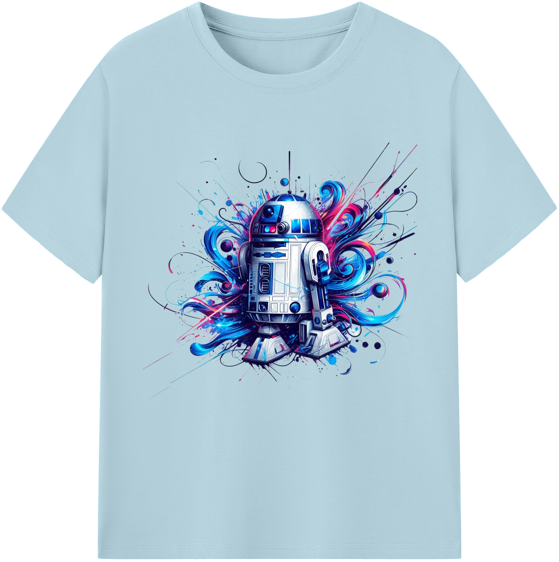 （画像用） スター・ウォーズ Star Wars 綿100％半袖Tシャツ（フロントプリント）